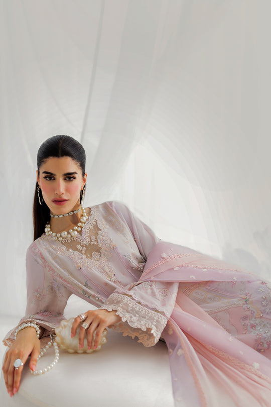Qalamkar | Luxe Silk 25 | LK-04 MARLENE - Pakistani Designer Dress - by Qalamkar - Type : Ladies Clothes - 100% Original at Saira Sultan