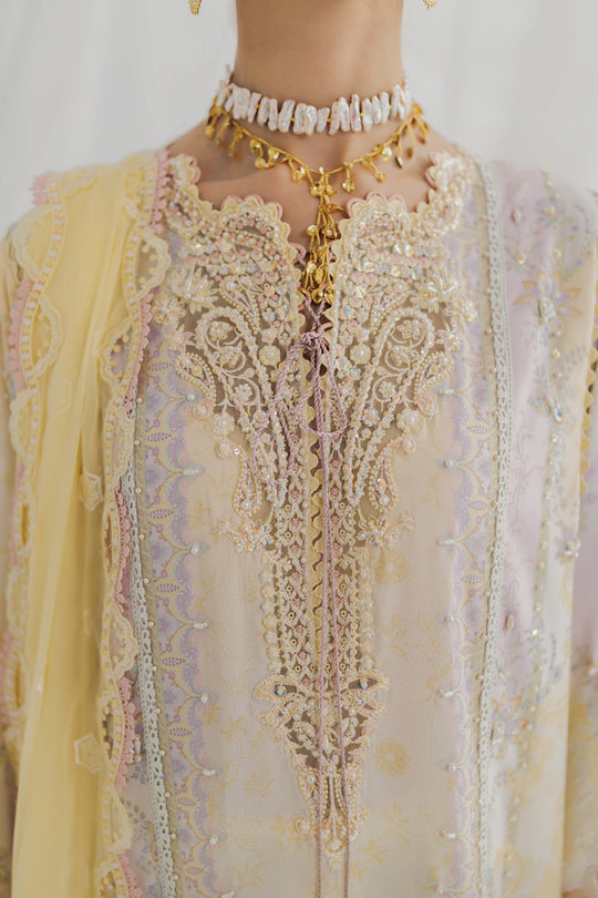 Qalamkar | Luxe Silk 25 | LK-03 LENI - Pakistani Designer Dress - by Qalamkar - Type : Ladies Clothes - 100% Original at Saira Sultan
