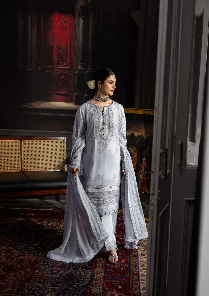 Kahf Premium | Kahf Karandi 25 | KKH-09 CELESTIAL - Pakistani Designer Dress - by Kahf Premium - Type : Ladies Clothes - 100% Original at Saira Sultan