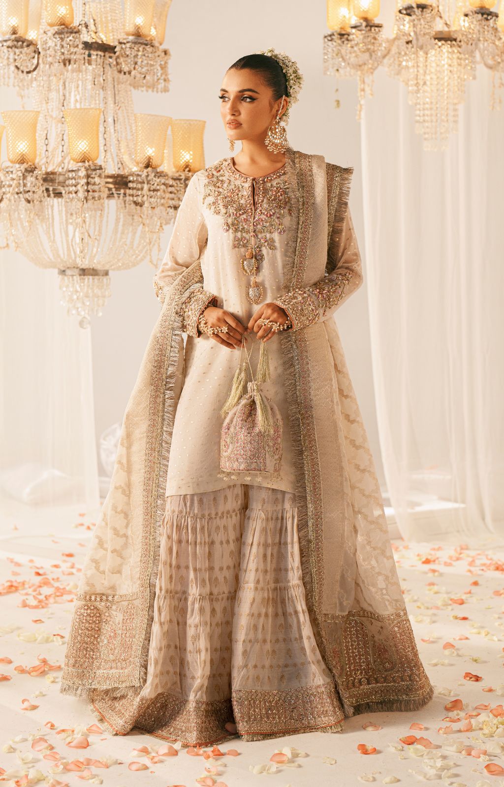 Inayat | Mehrma Luxury Pret 25 | Gulnar - Pakistani Designer Dress - by Inayat - Type : Ladies Clothes - 100% Original at Saira Sultan