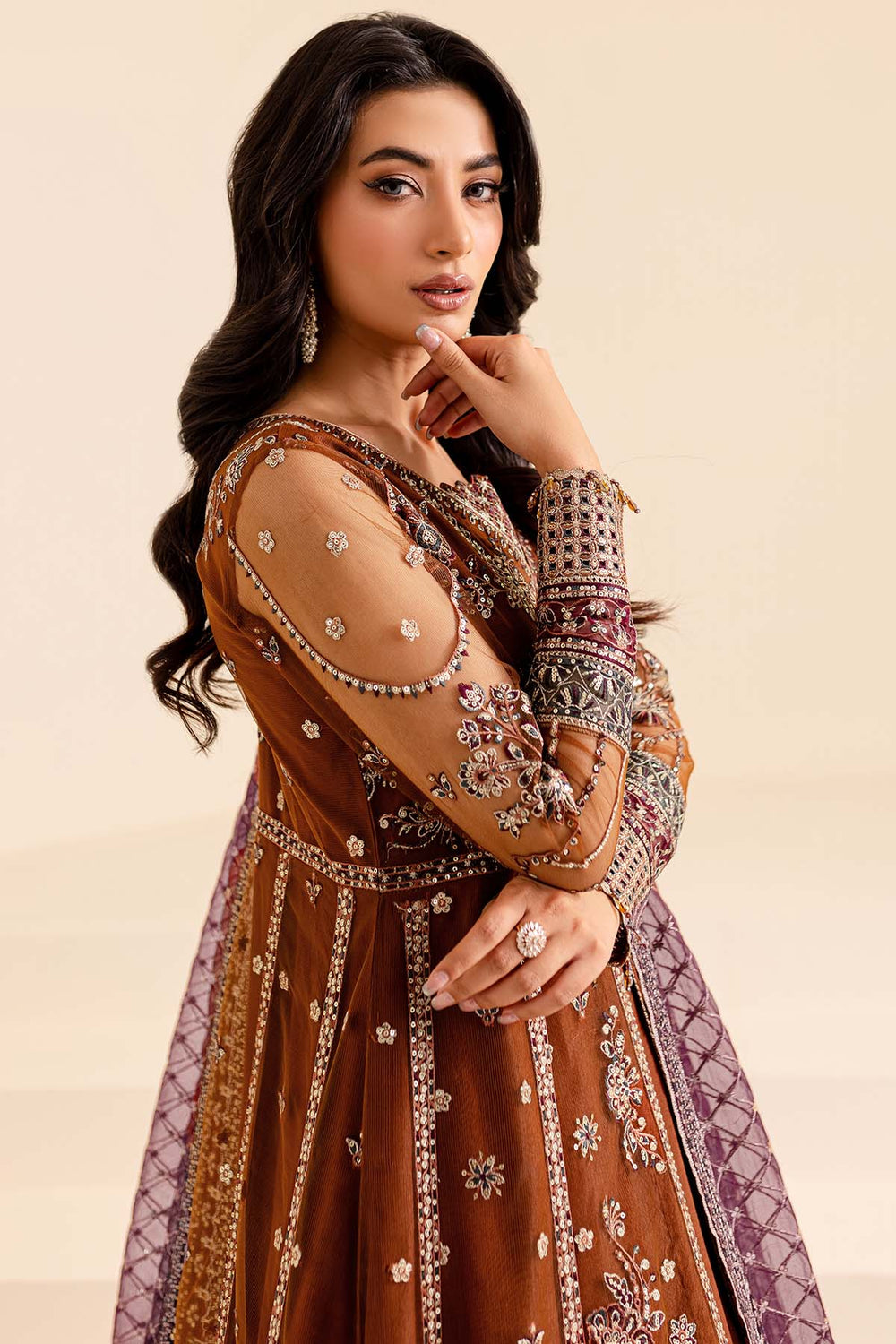 Farasha | Lumiere Formals | Crimson Allure - Pakistani Designer Dress - by Farasha | Type: Bridal - 100% Original at Saira Sultan