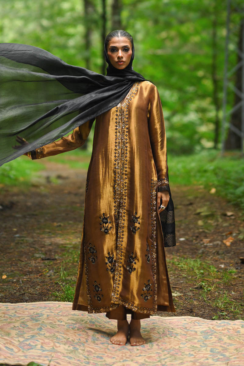 Hue Pret | Farasha Luxury Winter | Nawal XL Golden Pure Tissue