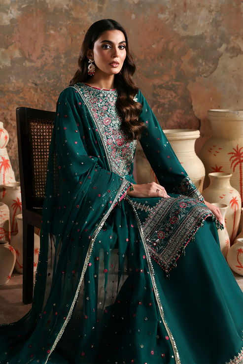 Emaan Adeel | Afsana e Silk | ZEHNASEEB by Emaan Adeel - Designer Dress - Type : Ladies Clothes - Available at Saira Sultan - 100% Original