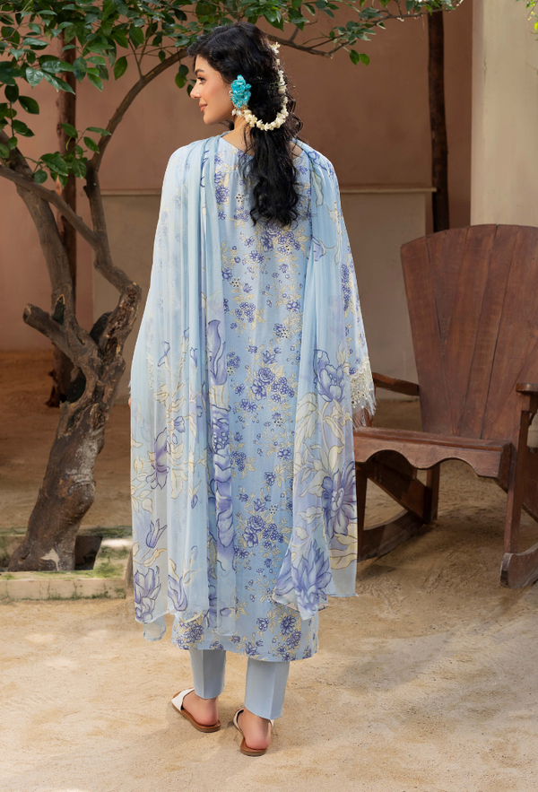 Humdum | Zaiba 25 | D02 - Pakistani Designer Dress - by Humdum - Type : Ladies Clothes - 100% Original at Saira Sultan