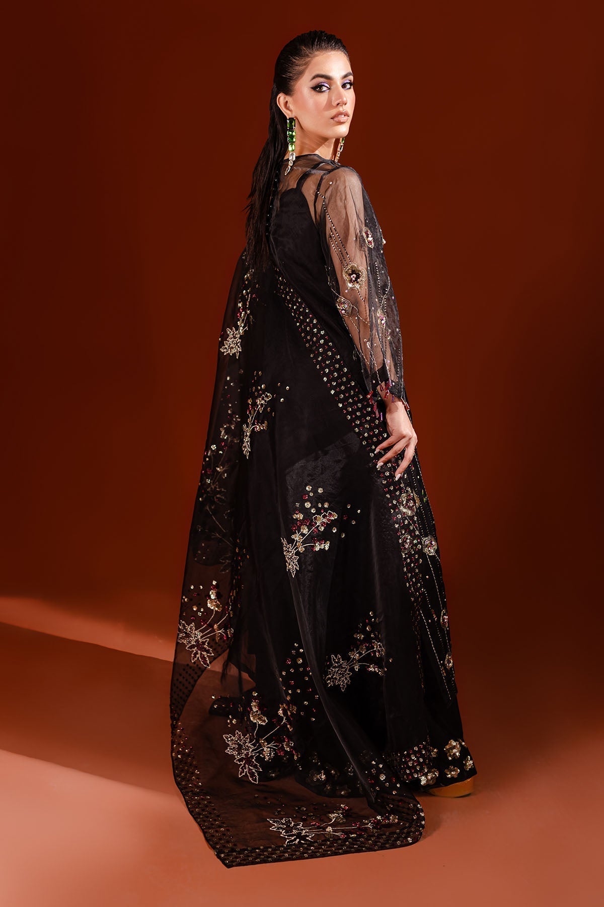 Nureh | Tiny Twinkles | NP-485 - Pakistani Designer Dress - by Nureh | Type: Formal - 100% Original at Saira Sultan