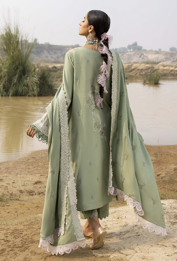 Humdum I Sierra Wool I Sierra-D02 - Pakistani Designer Dress - by Humdum - Type : Ladies Clothes - 100% Original at Saira Sultan