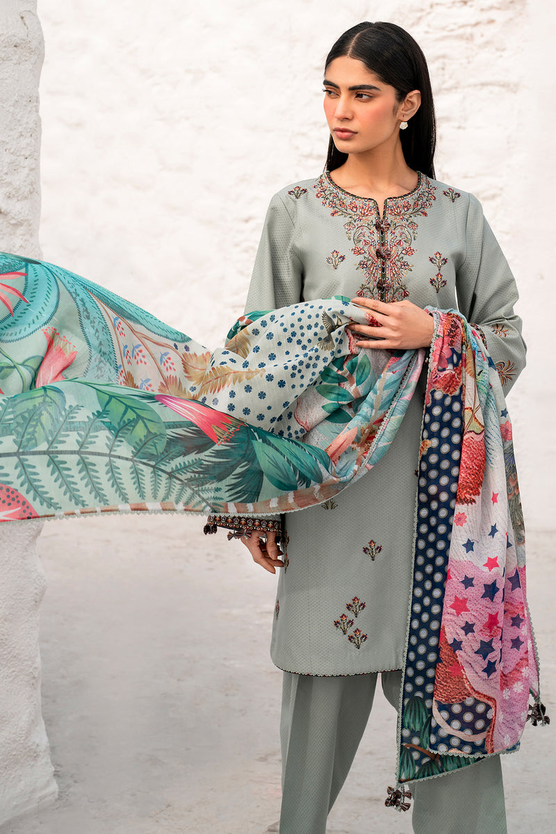 Jazmin | Summer Lawn 25 | USE-9115 L Light Pistachio Lawn