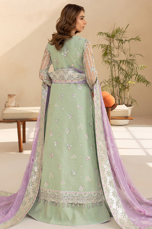 Farasha | Lu Zella Premium Formals 25 | Sage Luxe - Pakistani Designer Dress - by Farasha - Type : Ladies Clothes - 100% Original at Saira Sultan