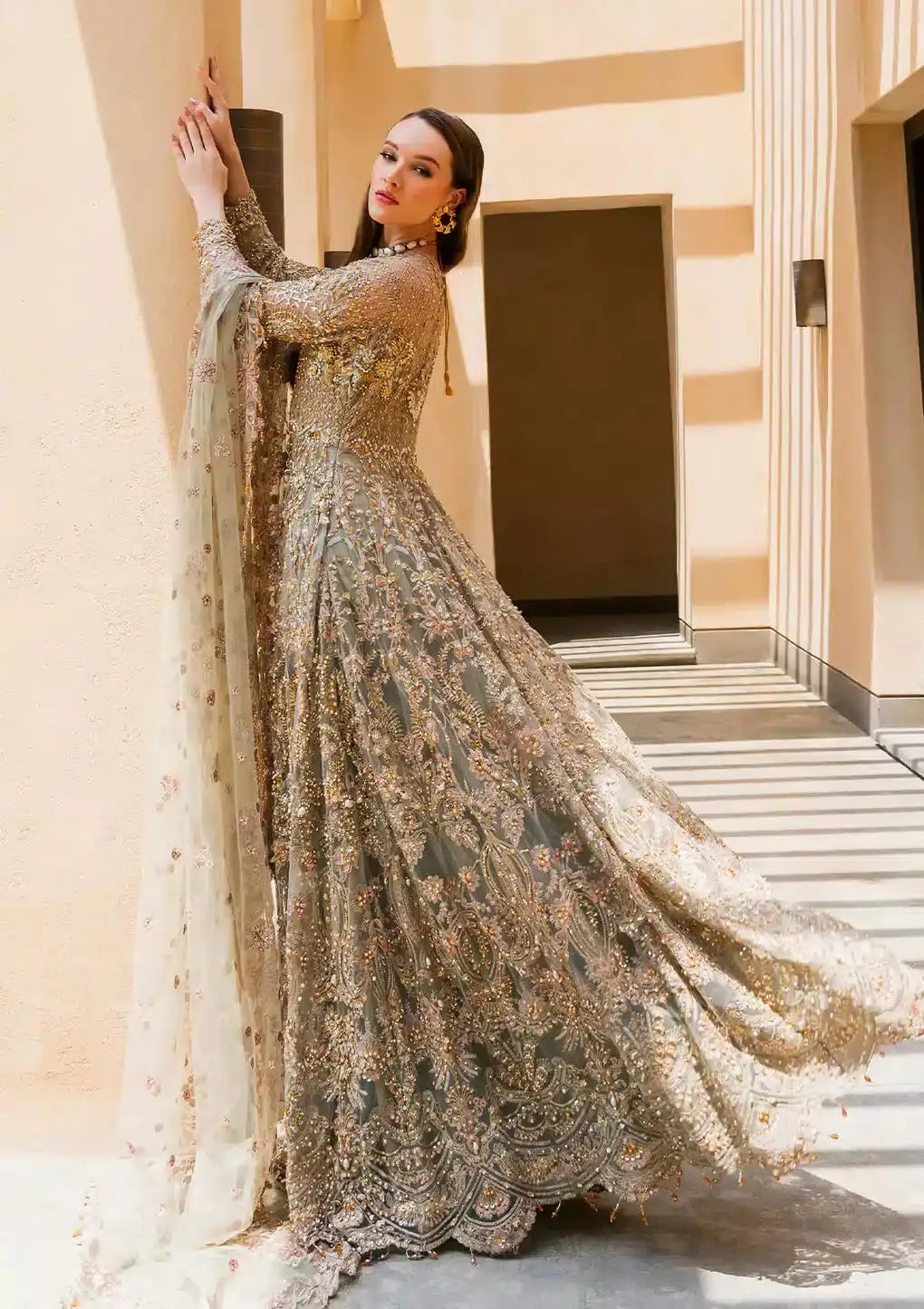 Elaf Premium | Evara Wedding 23 | EEB-08 RANIA - Pakistani Designer Dress - by Elaf Premium | Type: Bridal - 100% Original at Saira Sultan