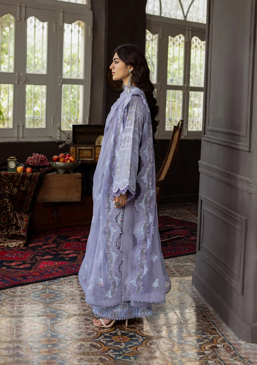 Kahf Premium | Kahf Karandi 25 | KKH-04 WISTERIA - Pakistani Designer Dress - by Kahf Premium - Type : Ladies Clothes - 100% Original at Saira Sultan