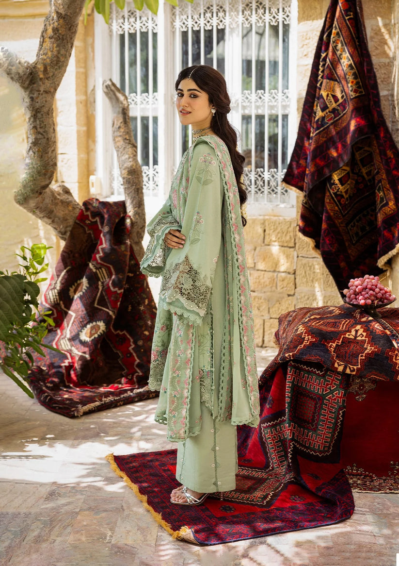 Kahf Premium | Kahf Karandi 25 | KKH-01 PRIMROSE - Pakistani Designer Dress - by Kahf Premium - Type : Ladies Clothes - 100% Original at Saira Sultan