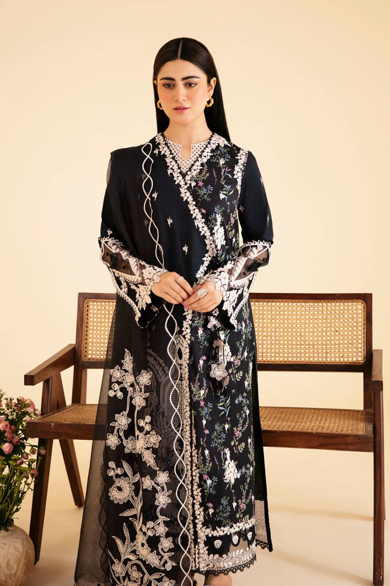 Qalamkar | Qlinekari Luxury Lawn | SQ-03 MARWA - Pakistani Designer Dress - by Qalamkar | Type: Luxury - 100% Original at Saira Sultan