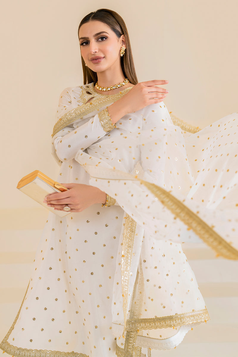 Jazmin | Formals Collection | Raw Silk UR-7020 - Pakistani Designer Dress - by Jazmin | Type: Formal - 100% Original at Saira Sultan