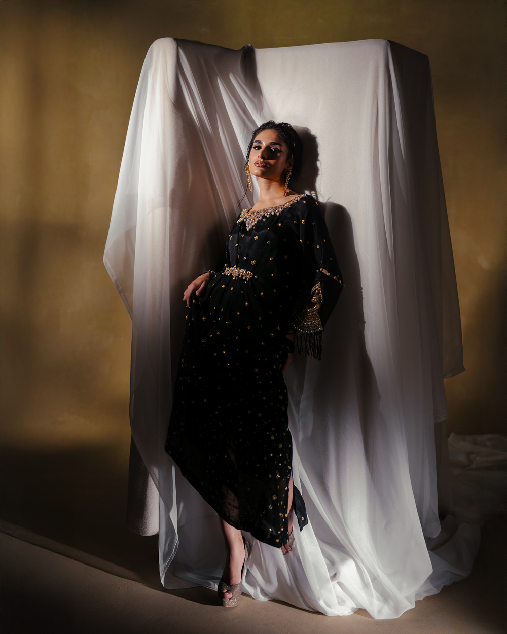 Vasal | Zyra Luxe Pret 26 | Black Orchid - Pakistani Designer Dress - by Vasal - Type : Ladies Clothes - 100% Original at Saira Sultan