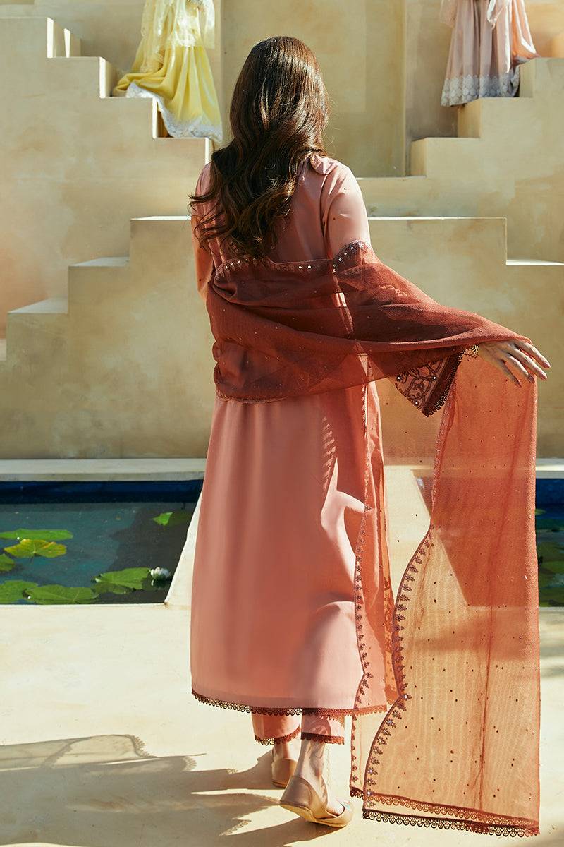 Cross Stitch | Premium Lawn 24 | ARID SAND - Pakistani Designer Dress - by Cross Stitch | Type: Formal - 100% Original at Saira Sultan