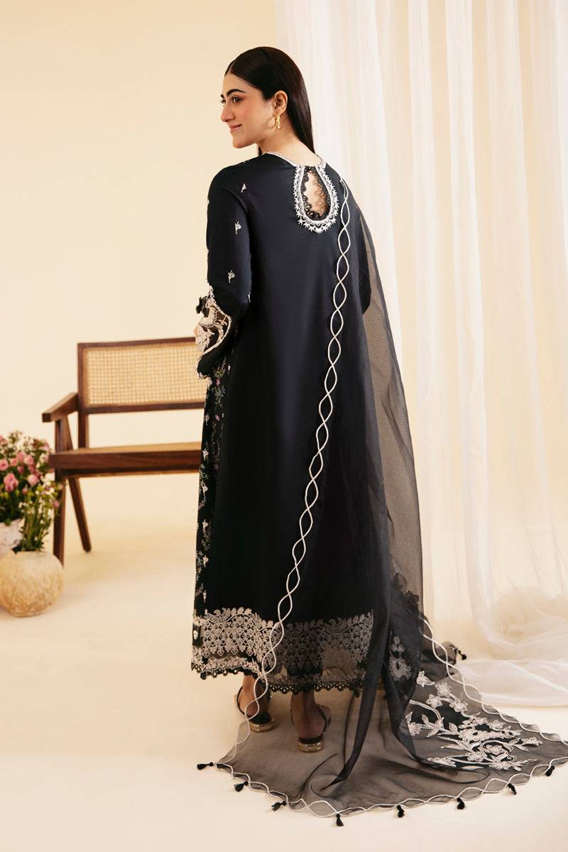 Qalamkar | Qlinekari Luxury Lawn | SQ-03 MARWA - Pakistani Designer Dress - by Qalamkar | Type: Luxury - 100% Original at Saira Sultan