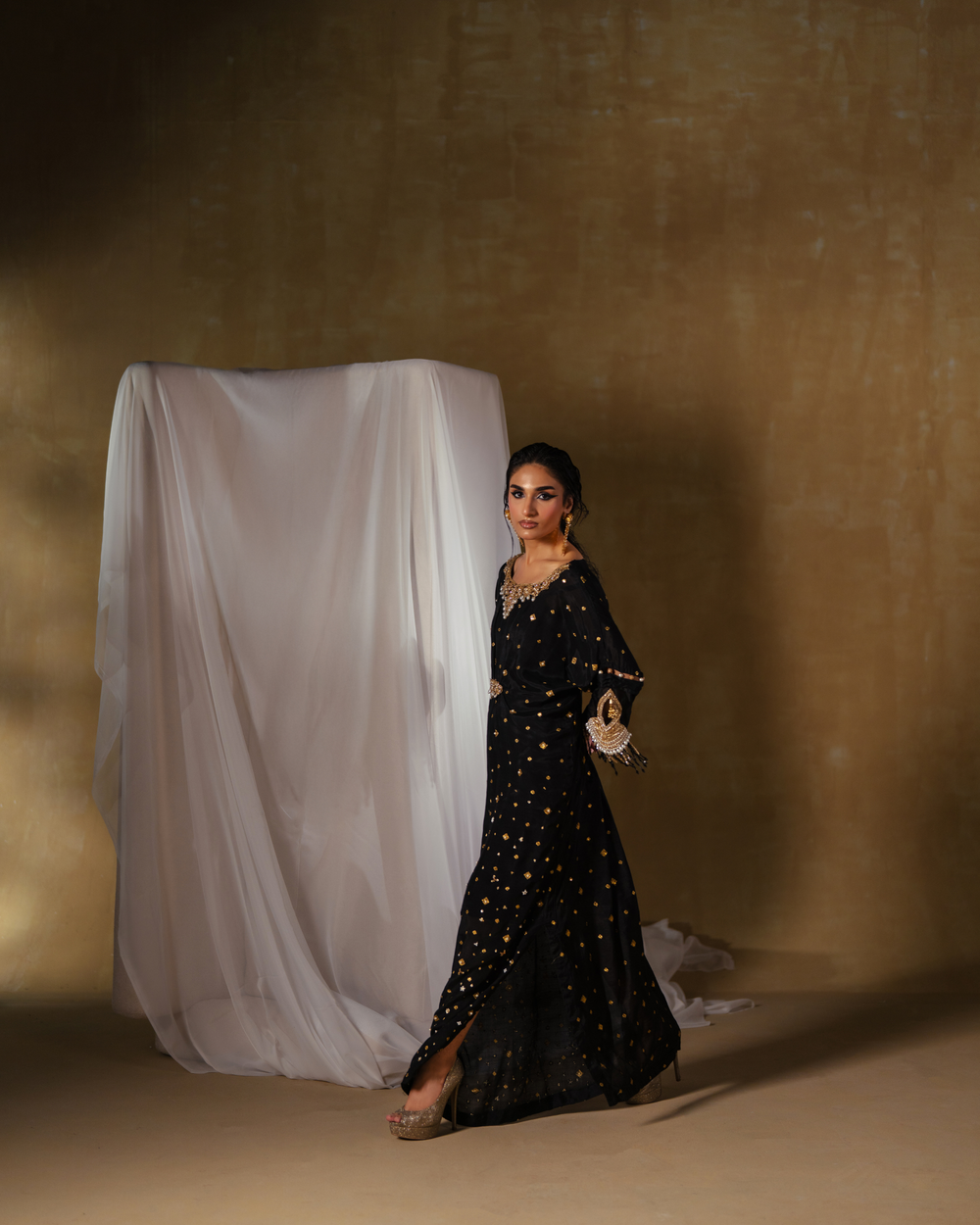 Vasal | Zyra Luxe Pret 26 | Black Orchid - Pakistani Designer Dress - by Vasal - Type : Ladies Clothes - 100% Original at Saira Sultan