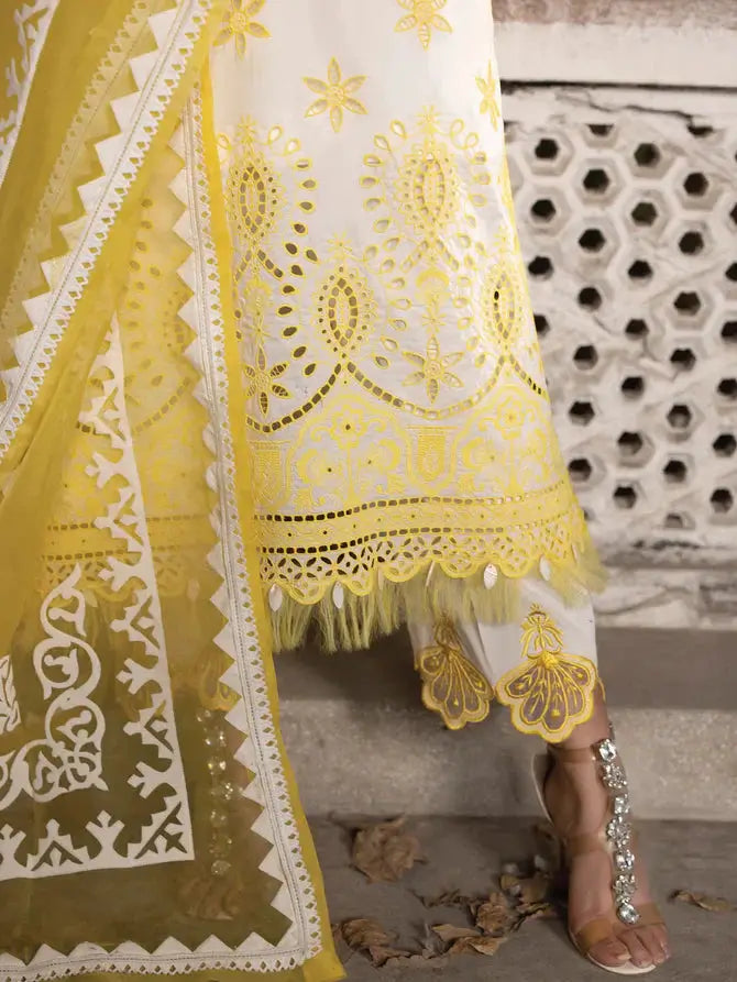 Faiza Faisal | Maya Luxury Lawn | Ceren - Pakistani Designer Dress - by Faiza Faisal | Type: Luxury - 100% Original at Saira Sultan