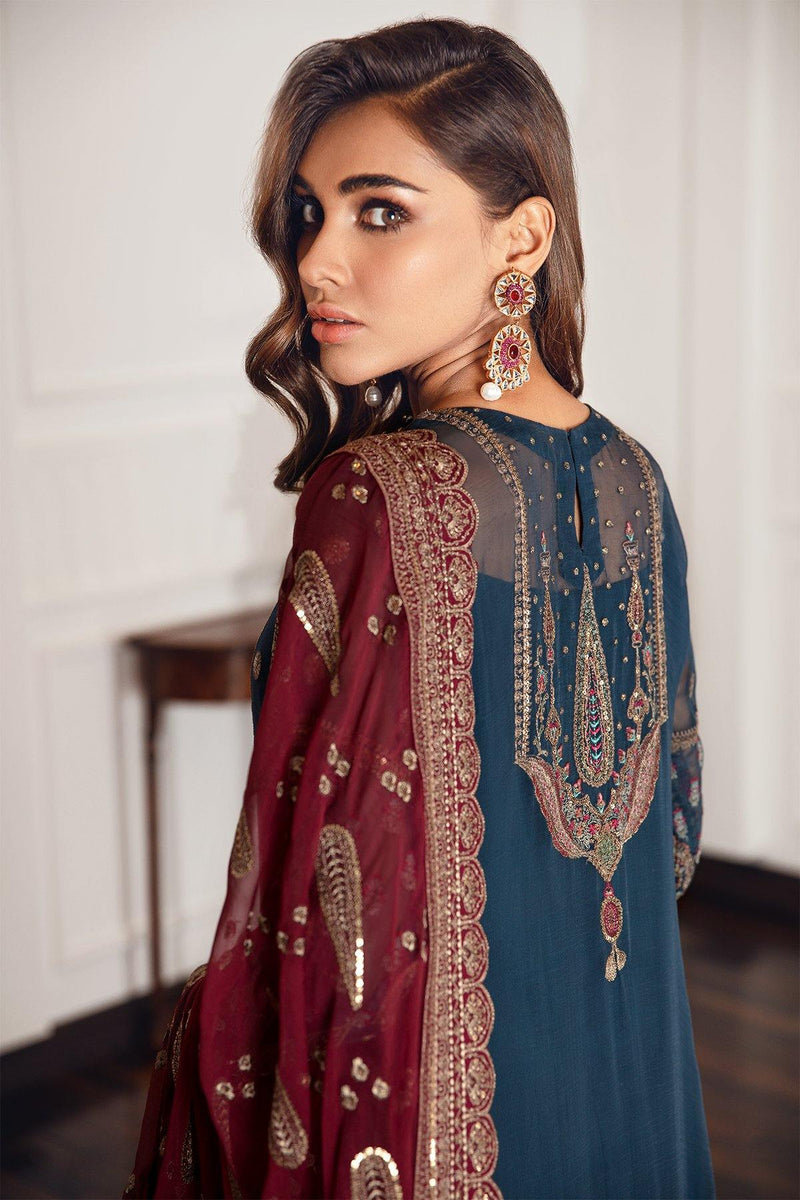 Jazmin | Formals Collection | CHIFFON UC-3049 - Pakistani Designer Dress - by Jazmin | Type: Formal - 100% Original at Saira Sultan