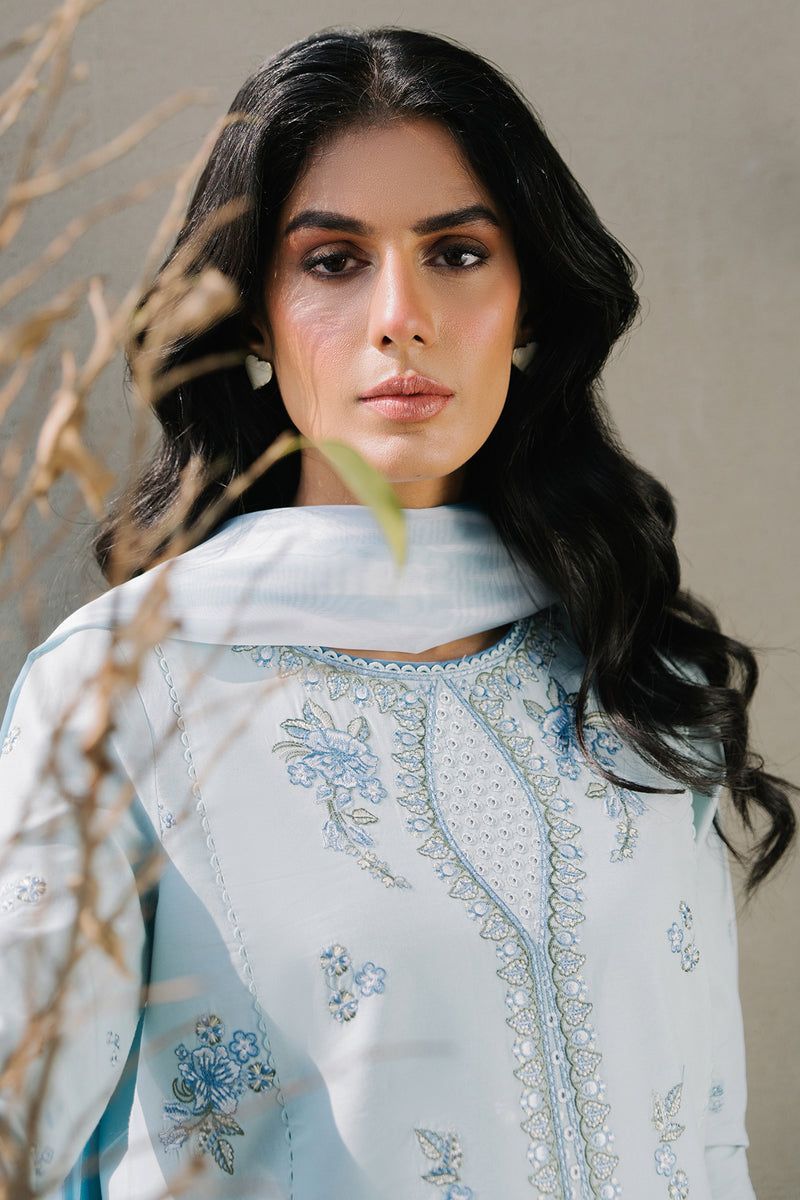 Jazmin | Summer Lawn 25 | USE-9146 M Ice Blue Lawn