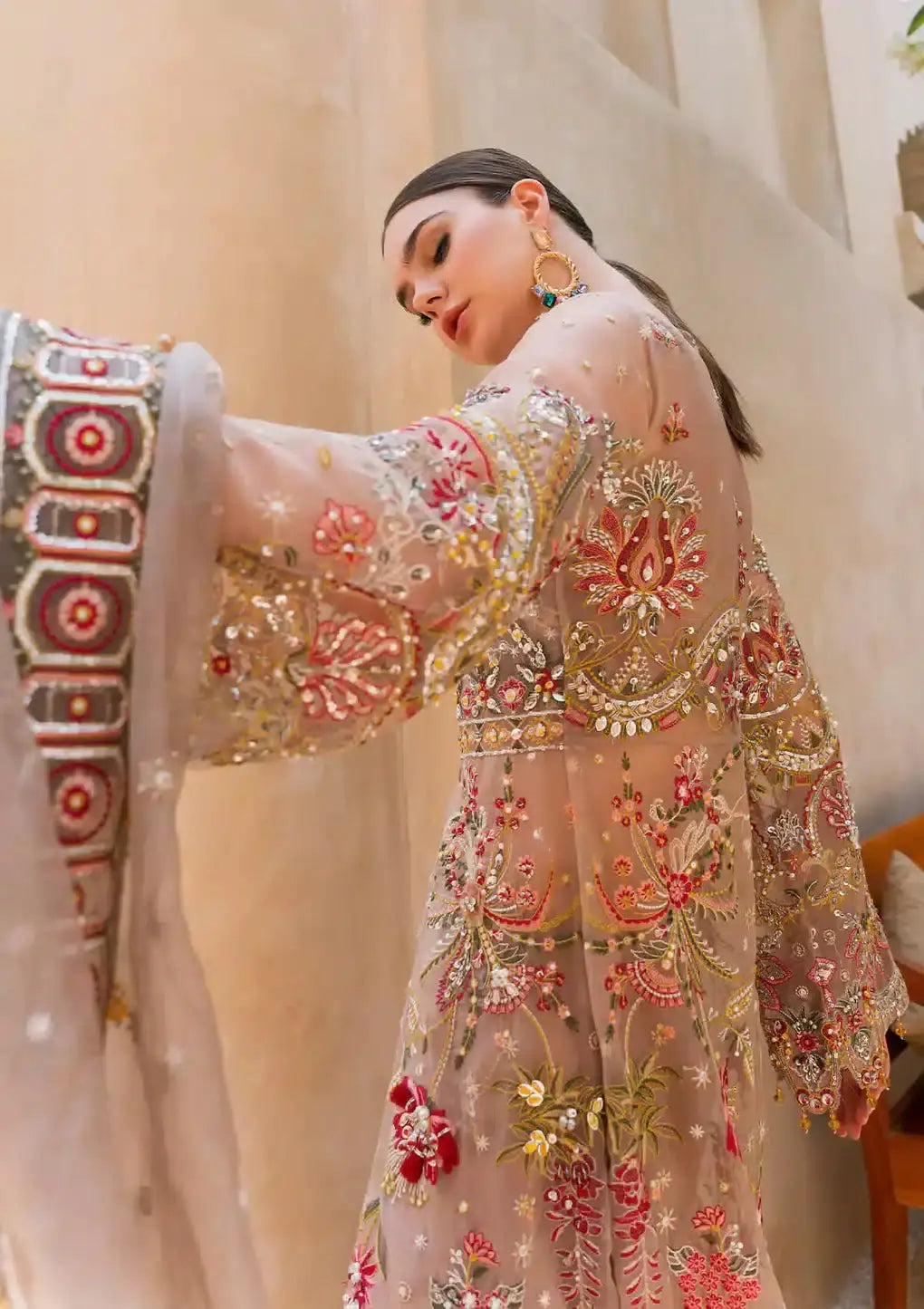 Elaf Premium | Evara Wedding 23 | EEB-01 FEZ - Pakistani Designer Dress - by Elaf Premium | Type: Bridal - 100% Original at Saira Sultan