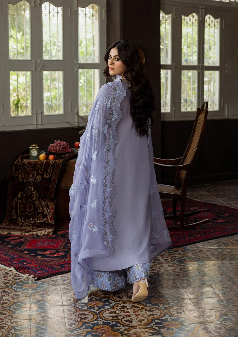 Kahf Premium | Kahf Karandi 25 | KKH-04 WISTERIA - Pakistani Designer Dress - by Kahf Premium - Type : Ladies Clothes - 100% Original at Saira Sultan