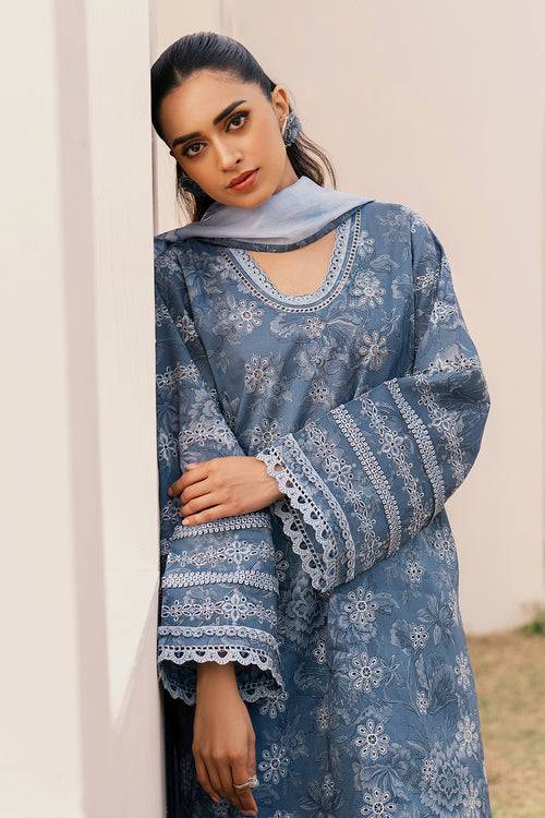 Baroque | Luxury Pret 24 | LAWN UF-601 - Pakistani Designer Dress - by Baroque | Type: Luxury - 100% Original at Saira Sultan