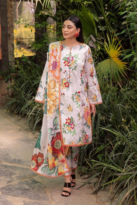Alizeh | Sheen Lawn Prints 24 | ORCHID - Pakistani Designer Dress - by Alizeh | Type: Casuals - 100% Original at Saira Sultan