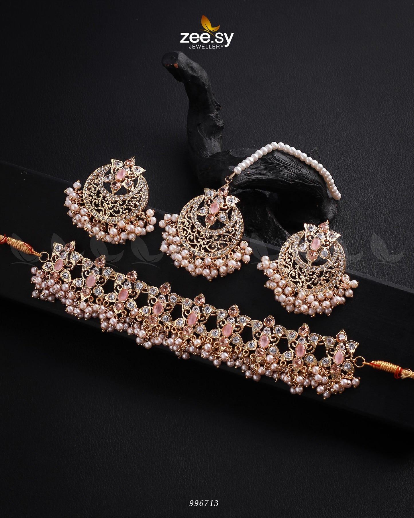 Necklace-0920 Mint Pink