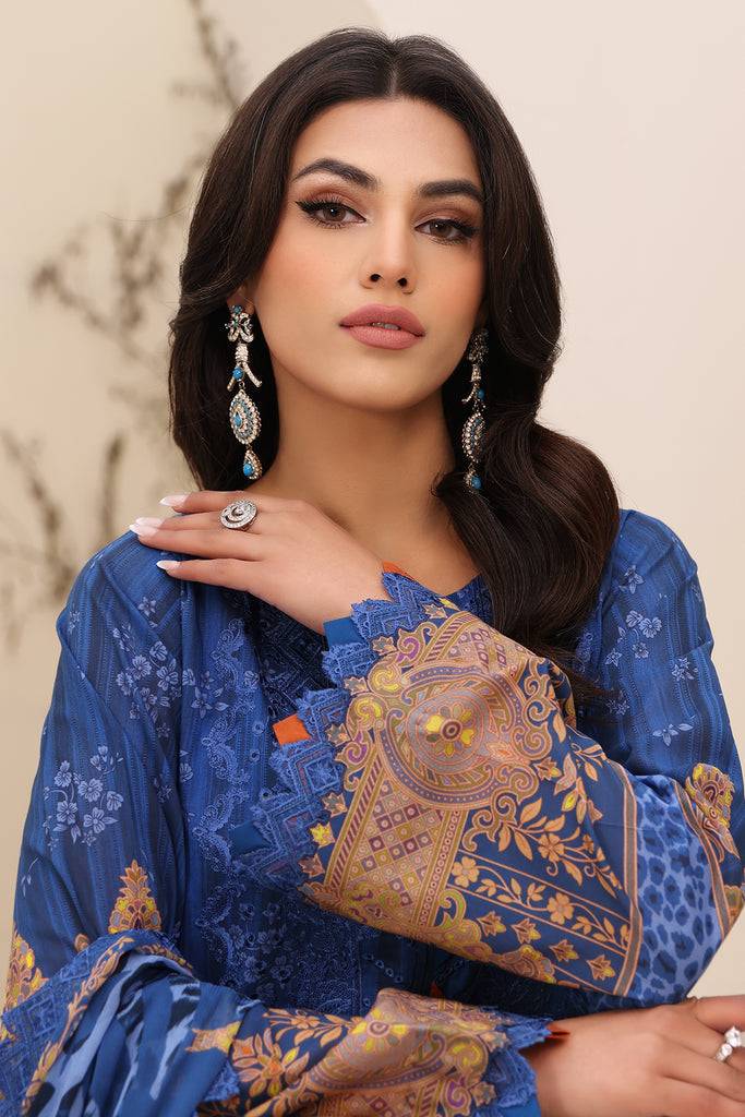 Charizma | Naranji Embroidered Lawn 24 | CN4-005 - Pakistani Designer Dress - by Charizma | Type: Luxury - 100% Original at Saira Sultan