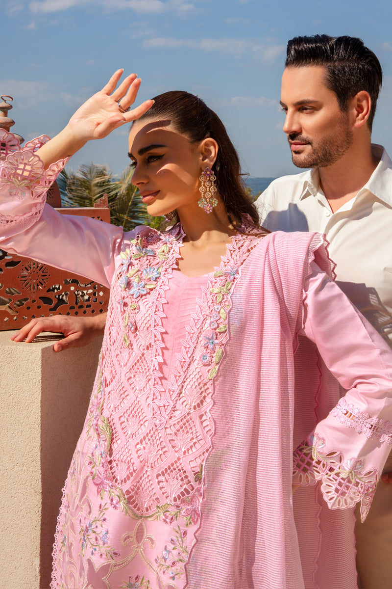 Rangrasiya | Premium Summer Lawn 25 | Natalia XL Pink Lawn