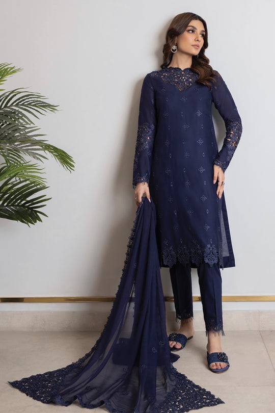 Iznik | Lawnkari 24 | UE-146 NEATSCAPE - Pakistani Designer Dress - by Iznik | Type: Formal - 100% Original at Saira Sultan
