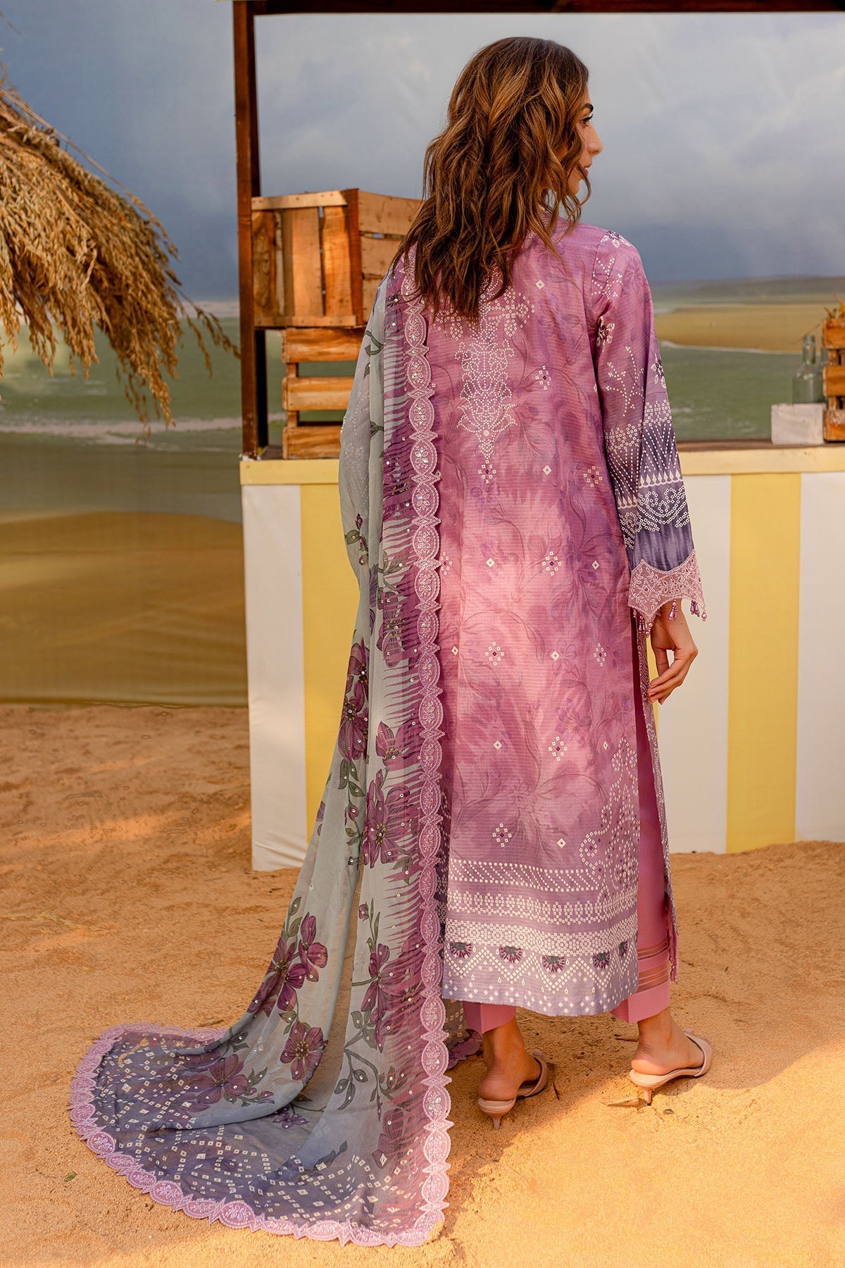 Nureh | Gardenia Lawn 25 | NSG-180 S Lilac Lawn