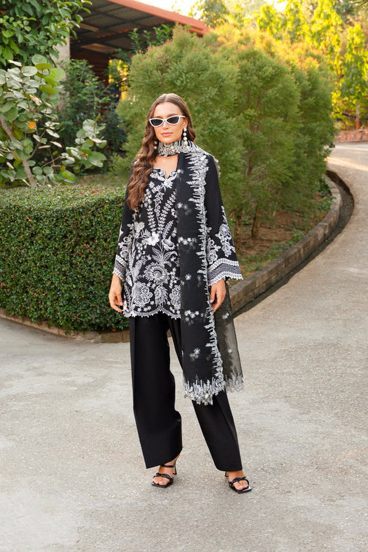 Enzo | Leia Silk Pret | Stella XS Black Korean Raw Silk