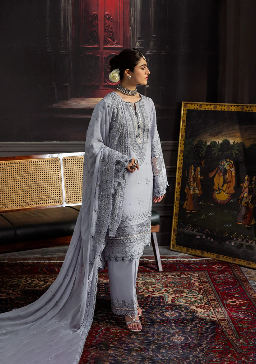 Kahf Premium | Kahf Karandi 25 | KKH-09 CELESTIAL - Pakistani Designer Dress - by Kahf Premium - Type : Ladies Clothes - 100% Original at Saira Sultan