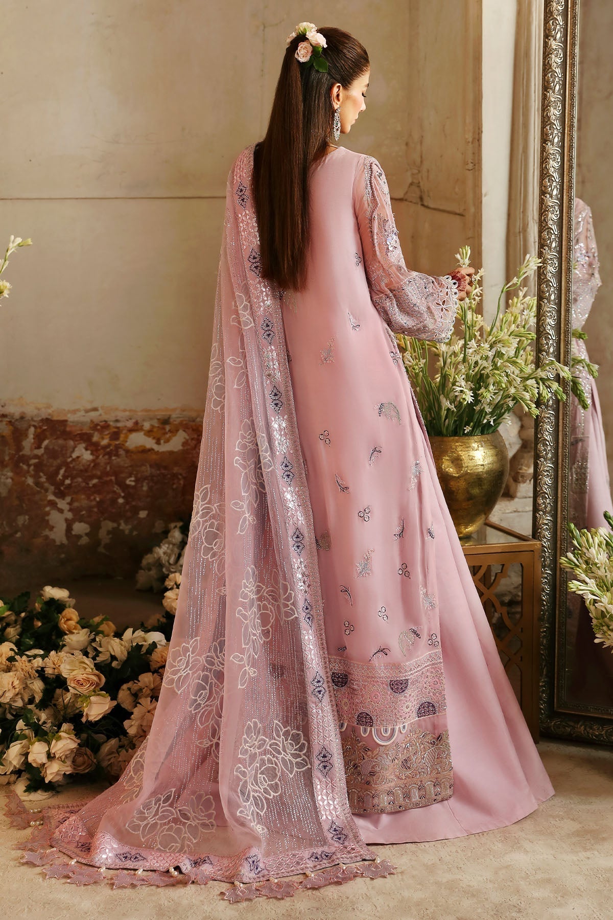 Nureh | Jhoomro Wedding Formals | NL-69 RANIA - Pakistani Designer Dress - by Nureh | Type: Bridal - 100% Original at Saira Sultan