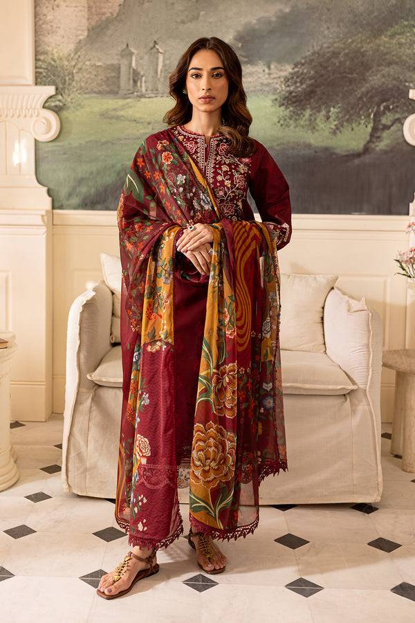 Farasha | Seraya Lawn 24 | AMY - Pakistani Designer Dress - by Farasha | Type: Luxury - 100% Original at Saira Sultan