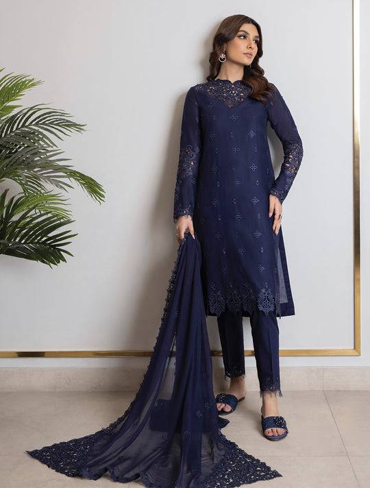 Iznik | Lawnkari 24 | UE-146 NEATSCAPE - Pakistani Designer Dress - by Iznik | Type: Formal - 100% Original at Saira Sultan