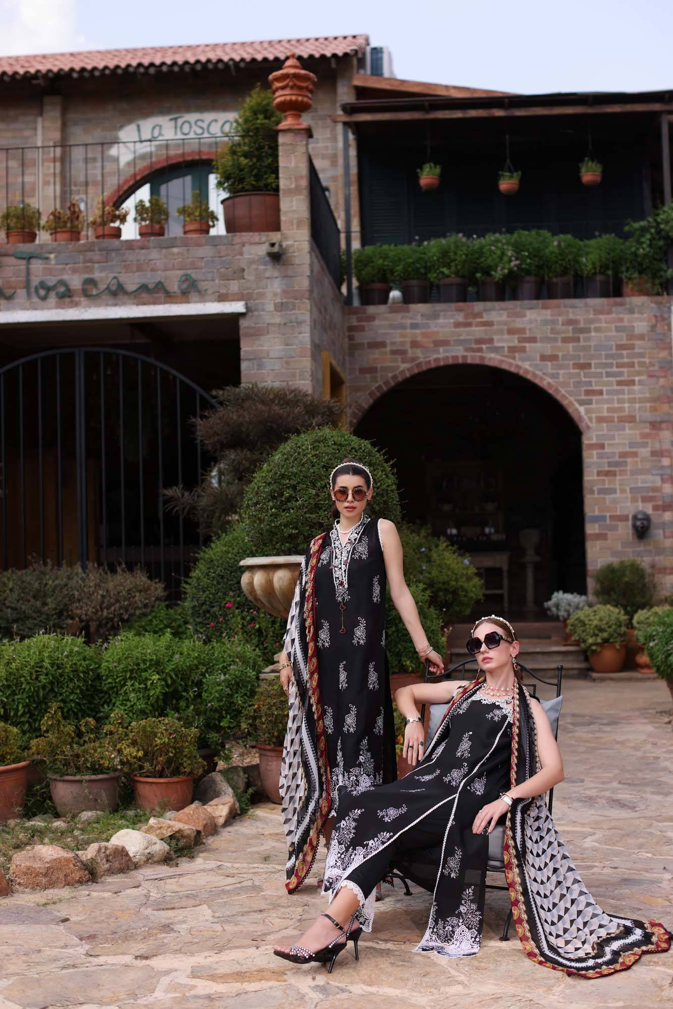 Noor by Saadia Asad | Eid Luxe Printkari 24 | D6 - Pakistani Designer Dress - by Noor by Saadia Asad | Type: Luxury - 100% Original at Saira Sultan