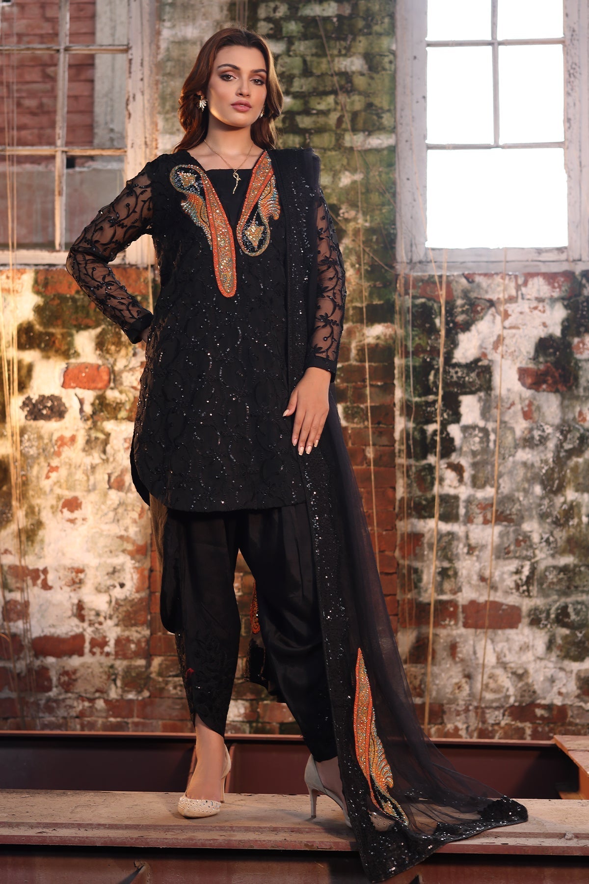 Charizma | Festive Pret | CMA-4-051 BB - Pakistani Designer Dress - by Charizma - Type : Ladies Clothes - 100% Original at Saira Sultan