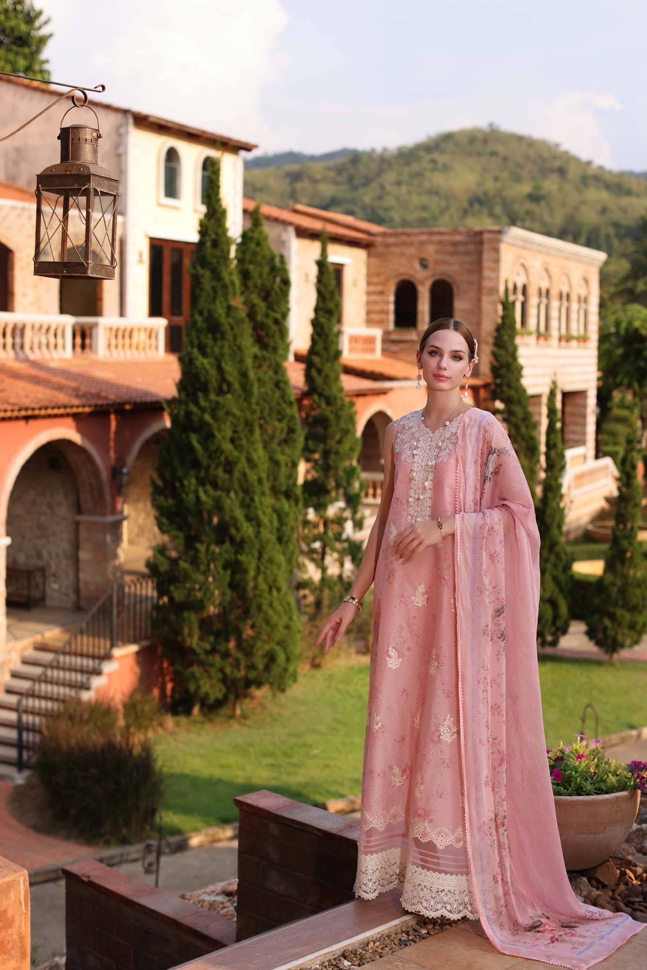 Noor by Saadia Asad | Eid Luxe Printkari 24 | D7 - Pakistani Designer Dress - by Noor by Saadia Asad | Type: Luxury - 100% Original at Saira Sultan