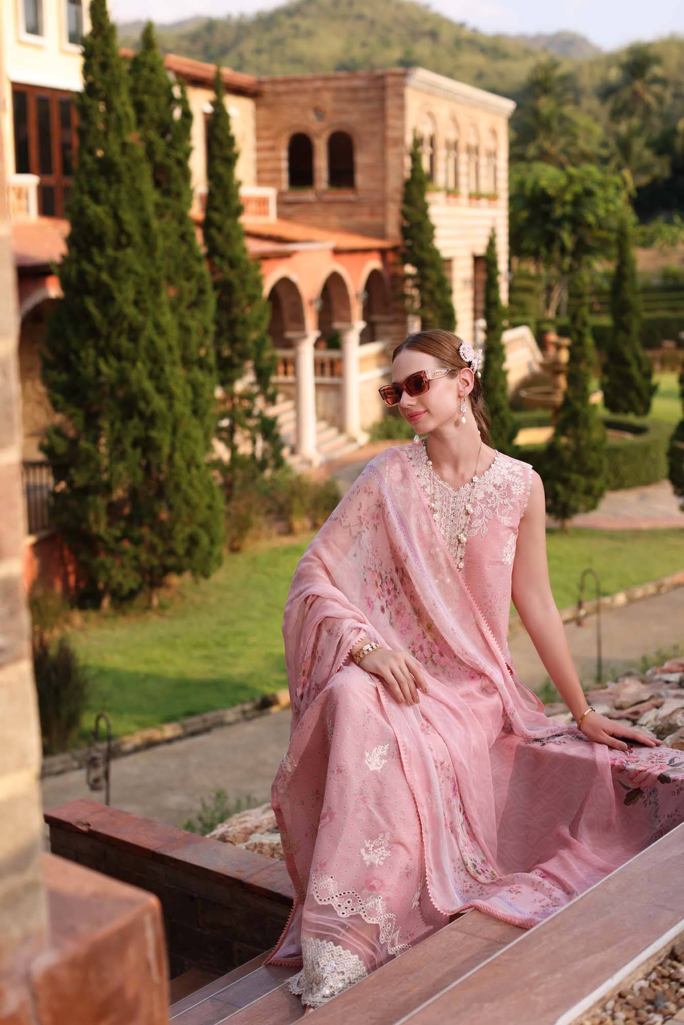 Noor by Saadia Asad | Eid Luxe Printkari 24 | D7 - Pakistani Designer Dress - by Noor by Saadia Asad | Type: Luxury - 100% Original at Saira Sultan