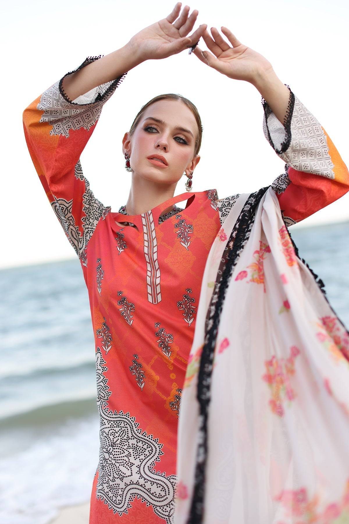 Charizma | C Prints Vol 6 | CP4-49 - Pakistani Designer Dress - by Charizma | Type: Casuals - 100% Original at Saira Sultan