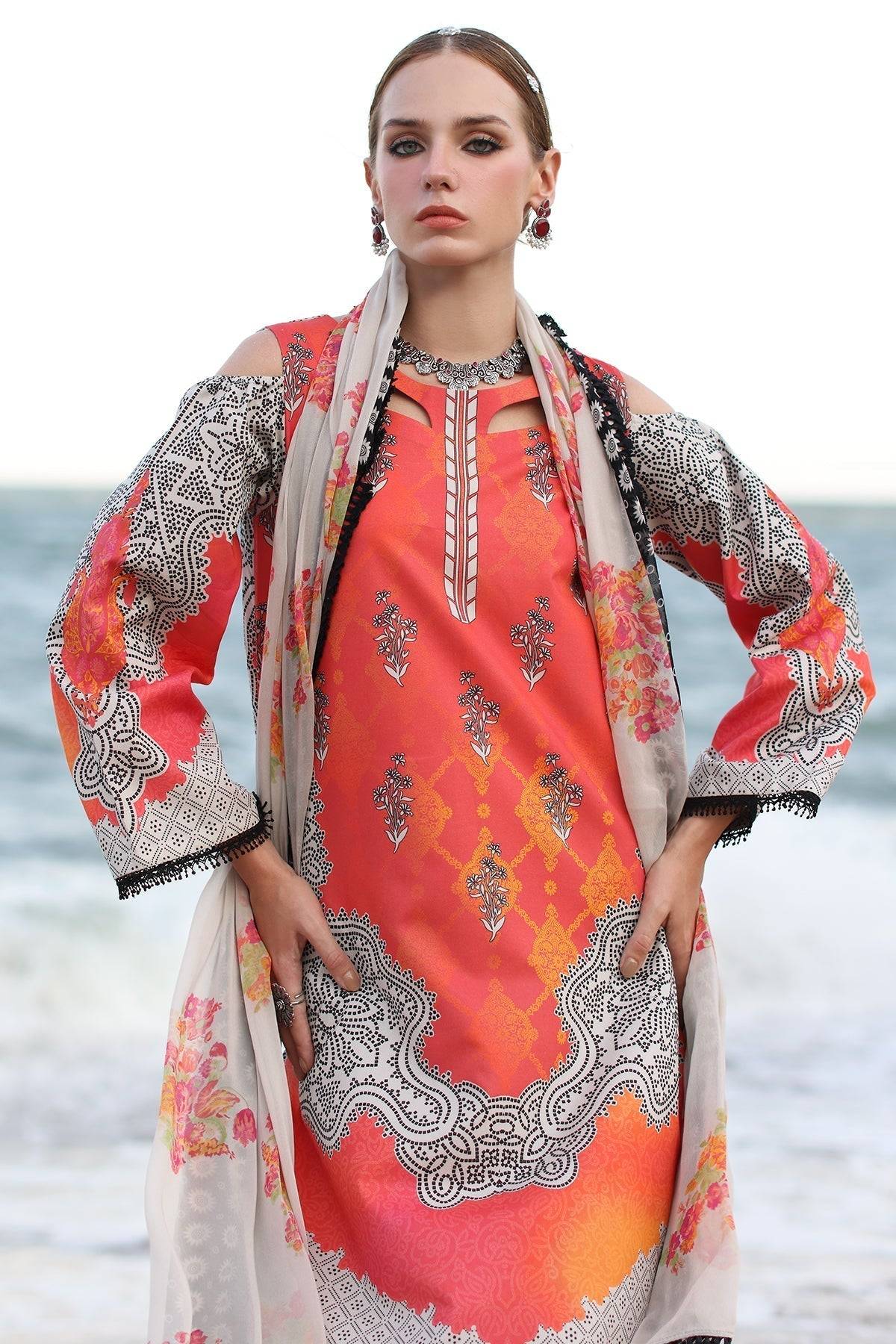 Charizma | C Prints Vol 6 | CP4-49 - Pakistani Designer Dress - by Charizma | Type: Casuals - 100% Original at Saira Sultan