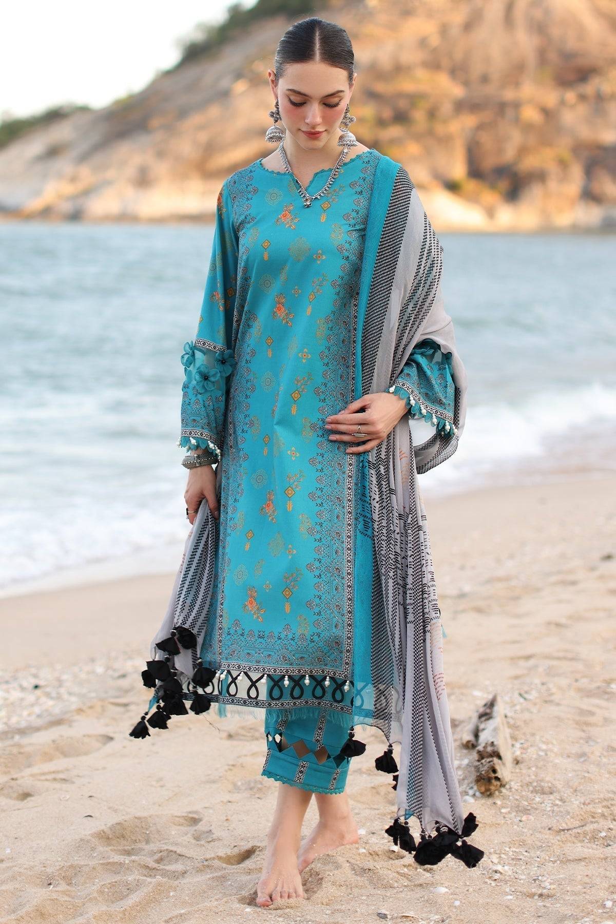 Charizma | C Prints Vol 6 | CP4-51 - Pakistani Designer Dress - by Charizma | Type: Casuals - 100% Original at Saira Sultan