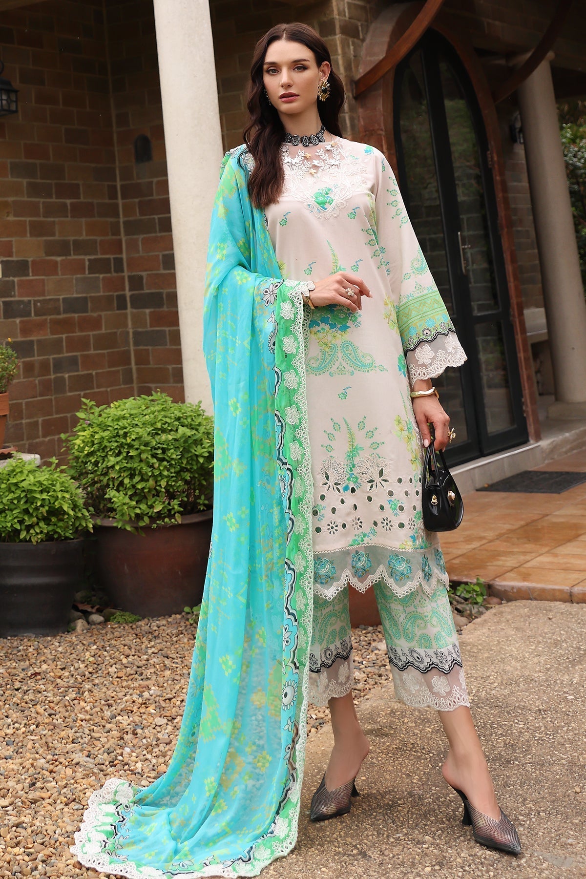Charizma | Rang e Bahar | CRB5-01 XS Off White Lawn