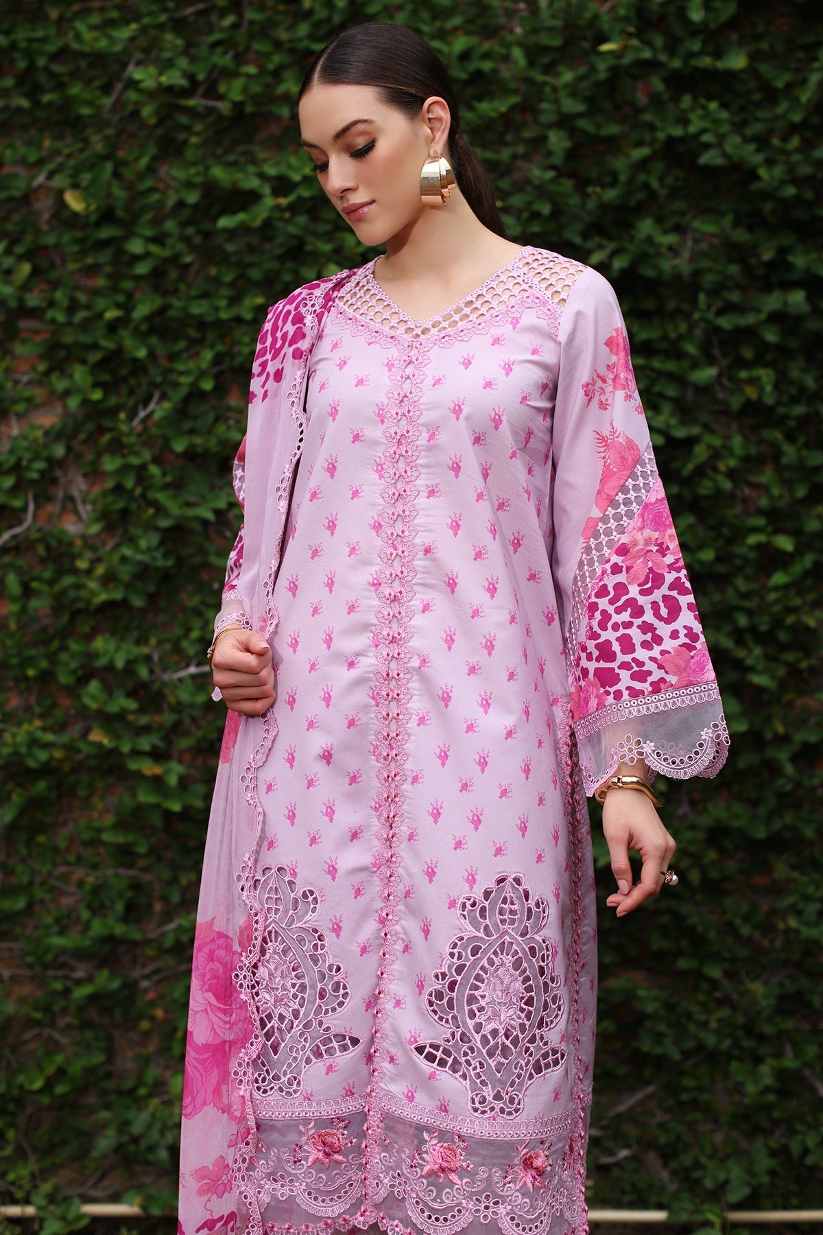 Charizma | Rang e Bahar | CRB5-02 S Soft Lilac Lawn