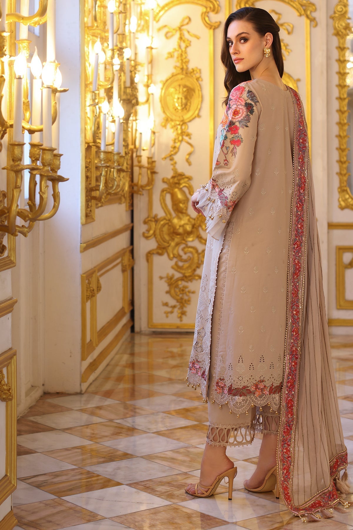 Charizma | Tabeer Eid Edition 25 | CT5-01 S Beige Lawn