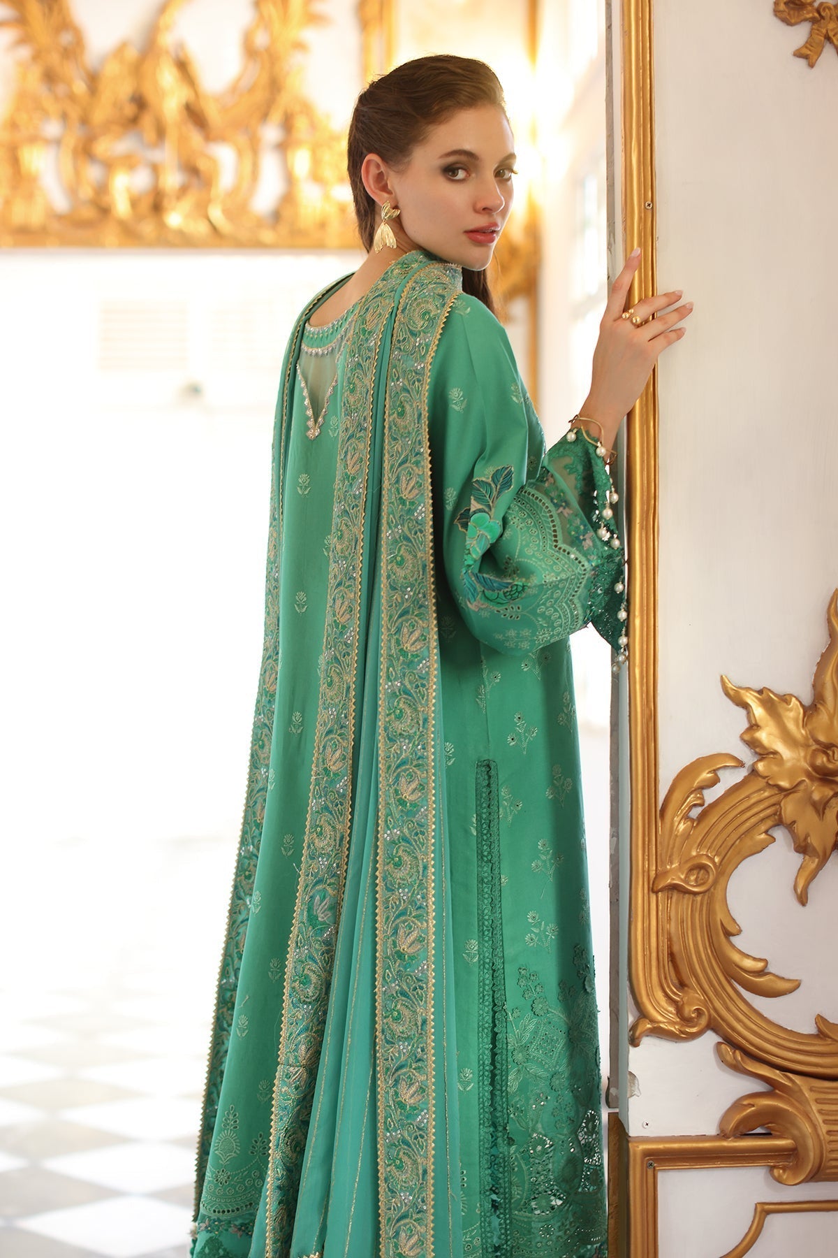 Charizma | Tabeer Eid Edition 25 | CT5-03 S Emerald Green Lawn
