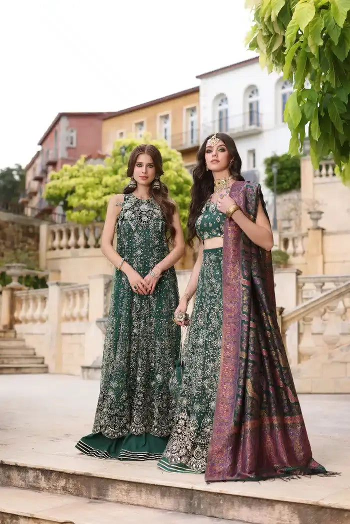 Noor by Saadia Asad | Kaani Wedding Formals 23 | D1 - Pakistani Designer Dress - by Noor by Saadia Asad | Type: Formal - 100% Original at Saira Sultan